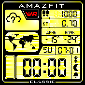 Bipclassic1 Amazfit BIP watchface
