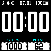 BlackWhiteLong_eng-heart-noweek Amazfit BIP watchface