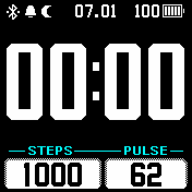 BlackWhiteLong_eng-heart-noweek Amazfit BIP watchface