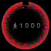 Blackhole Amazfit BIP watchface