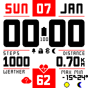 BledZ Amazfit BIP watchface