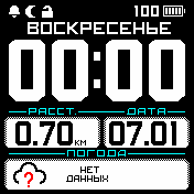 BoldWhite_dist Amazfit BIP watchface