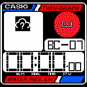 CASIO-1 Amazfit BIP watchface