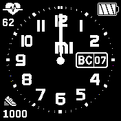 CASIO_MI_V1_4 Amazfit BIP watchface