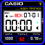CASIO_RUS_SANeKTaurus Amazfit BIP watchface