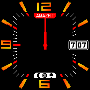 Casio_Amazfit_ML Amazfit BIP watchface