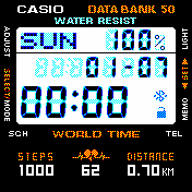 Casio_DB-520 Amazfit BIP watchface