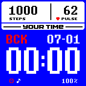 Casio_YT_BW_nw Amazfit BIP watchface