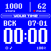 Casio_YT_BW_nw2 Amazfit BIP watchface