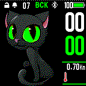 Cat Amazfit BIP watchface