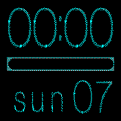 CattFace_06 Amazfit BIP watchface