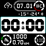 Circle36_v1 Amazfit BIP watchface