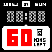 Class_Time_v1_4_(Hour_countdown) Amazfit BIP watchface