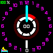 Clock_24_04_AS Amazfit BIP watchface