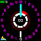 Clock_24_04_AS Amazfit BIP watchface