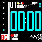 Comfort_full_1 Amazfit BIP watchface