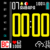 Comfort_full_2 Amazfit BIP watchface