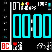 Comfort_full_3 Amazfit BIP watchface