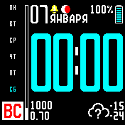 Comfort_full_3_5 Amazfit BIP watchface