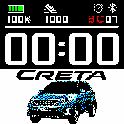Creta Amazfit BIP watchface