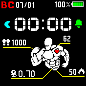 Crossfit_v2 Amazfit BIP watchface