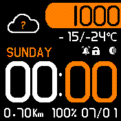 Cyrano_Weater_v3_ENG_steps Amazfit BIP watchface