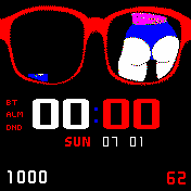 DBZ_master_Kame_glasses Amazfit BIP watchface