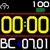 DED_Face Amazfit BIP watchface