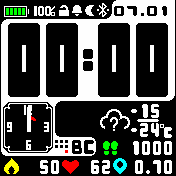 DIGIAN Amazfit BIP watchface