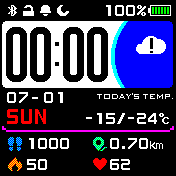 DIGITHER_Eng Amazfit BIP watchface