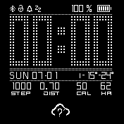 DOT-STYLE_without_SEC_V_1 Amazfit BIP watchface