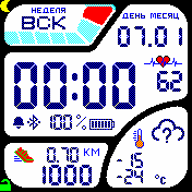 DWF_thicker_digits_no_shadows Amazfit BIP watchface