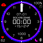 D_A_WF_1 Amazfit BIP watchface