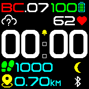 Dedok Amazfit BIP watchface