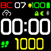 DedushFace_08 Amazfit BIP watchface