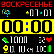 Dedushka_face Amazfit BIP watchface