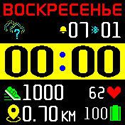 Dedushka_face Amazfit BIP watchface