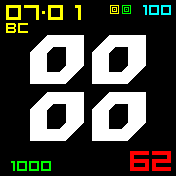 Diag Amazfit BIP watchface