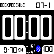 Digital-1(1) Amazfit BIP watchface