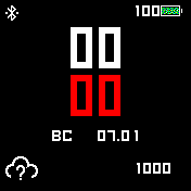 Digital-12 Amazfit BIP watchface