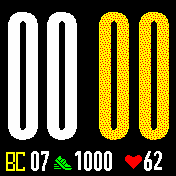 Digital-15 Amazfit BIP watchface