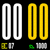 Digital-2 Amazfit BIP watchface