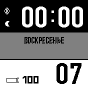 Digital-6 Amazfit BIP watchface