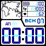 DigitalWorld Amazfit BIP watchface