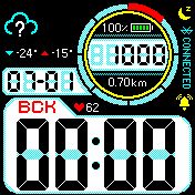 Digital_Circle_RUS Amazfit BIP watchface