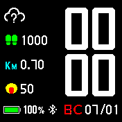 Digitspad Amazfit BIP watchface