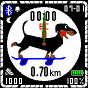Dogclock Amazfit BIP watchface