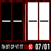 Domino_2 Amazfit BIP watchface