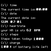 Dos_4_0 Amazfit BIP watchface