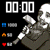 Dostoevsky Amazfit BIP watchface